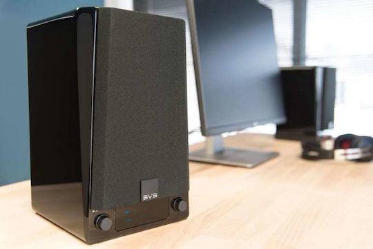 SVS Prime Bookshelf Αυτοενισχυόμενα Ηχεία με Wi-Fi & Bluetooth (Ζεύγος) Μαύρα