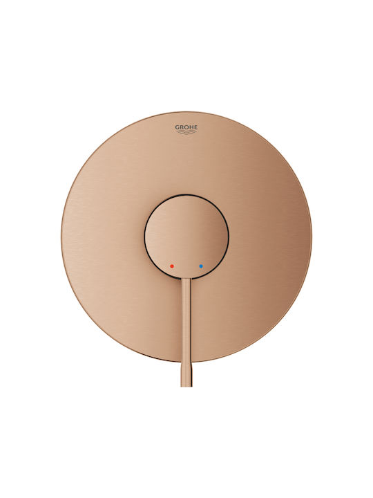Grohe Essence Αναμεικτική Μπαταρία Μπανιέρας Χάλκινη