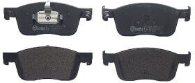 Front Brake Pads Set Brembo Citroen Jumpy Opel Vivaro C Peugeot Expert Toyota Proace 1.5d-electric 02.16 70mm 180mm 17mm 18mm