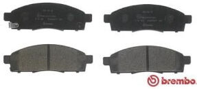 Brembo Front Brake Pads Set Nissan Nv200/evalia 1.5d/1.6 02.10 Width 155mm Height 51mm Thickness 17mm Wear Sensors 2