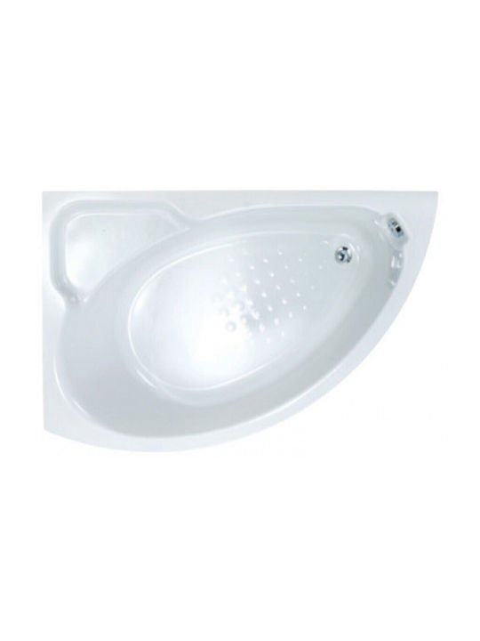 Sanitec Lydia L Лява гърба на ваната Акрил 165x100см