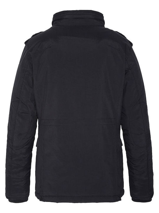 Winter Jacket Parka Field-black