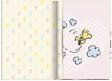 Premium Paper Carnet Snoopy Pastel