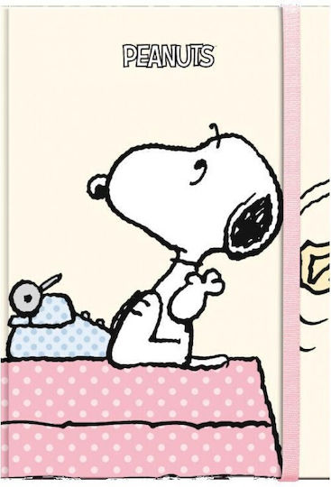 Premium Paper Carnet Snoopy Pastel