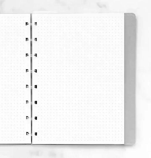 Filofax NOTEBOOK Refill Pads A5 with Dots
