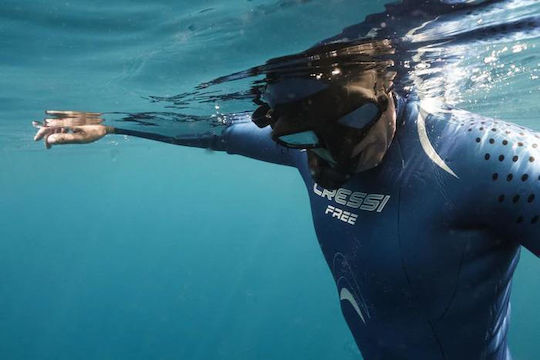 CressiSub Silicone Diving Mask Atom Black