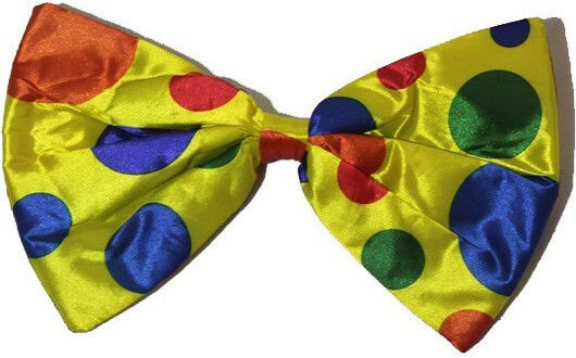 Carnival Bow Tie Yellow 1pcs