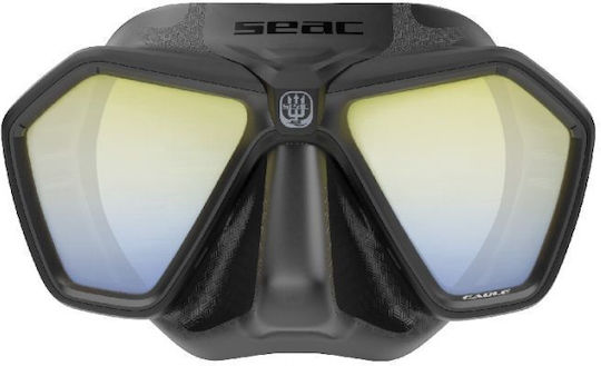 Seac Eagle LS Tauchmaske Schwarz