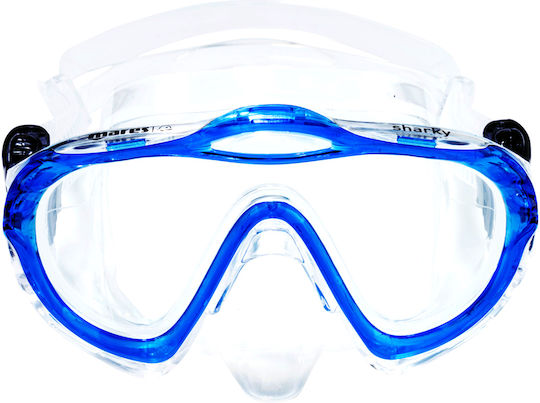 Mares Silicone Kids Diving Mask Sharky Junior Blue