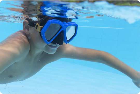 Bestway Dominator Youth Kids Blue Diving Mask