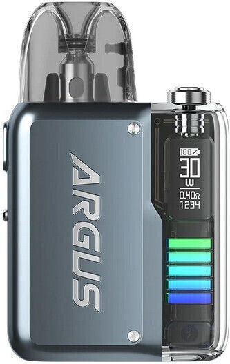 Voopoo Argus P2 Kit Box Mod 2ml cu Baterie Încorporată 1100mAh Titanium Gray