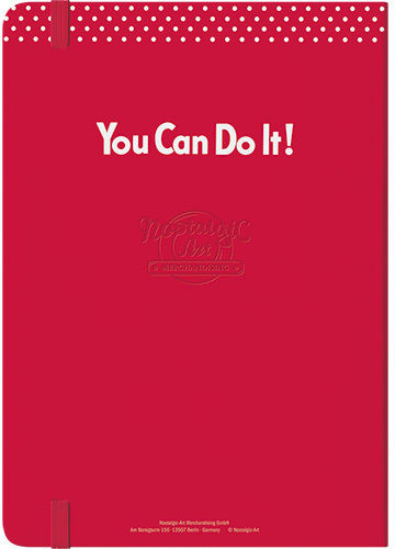 Nostalgic Art Usa We Can Do It Notebook A5 with Dots Multicolour