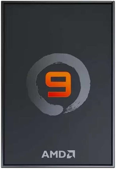 AMD Ryzen 9 7900 3.7GHz Επεξεργαστής 12 Πυρήνων για Socket AM5 σε Κουτί με Ψύκτρα