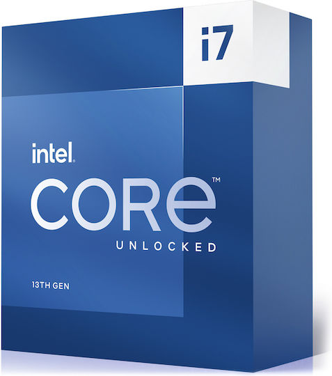 Intel Core i7-13700K 2.5GHz Επεξεργαστής 16 Πυρήνων για Socket 1700 σε Κουτί
