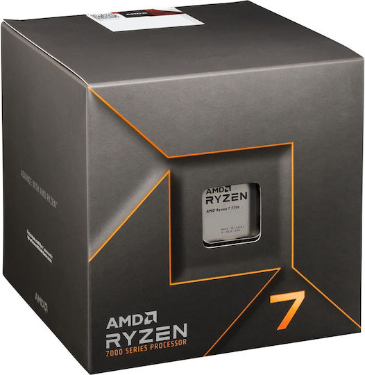 CPU AMD CPU Ryzen7 7700 AM5 AMD Ryzen 7 7700 CPU AM5 Socket OEM without Cooler