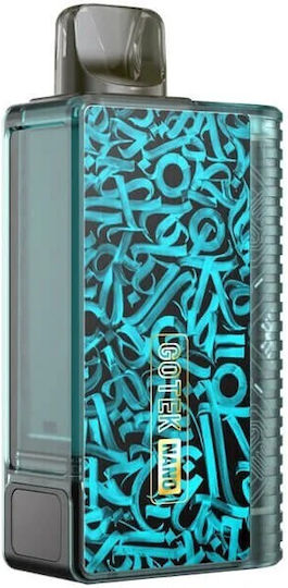 Aspire Gotek Nano Box Mod Kit 2ml με Ενσωματωμένη Μπαταρία 1000mAh Green