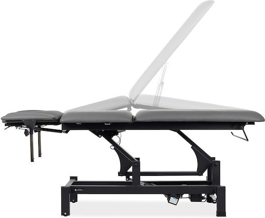 Habys Fortis 5 Bett Massage und Physiotherapie Gray aus Metall 192x68cm.