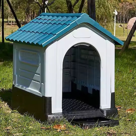 Dog House Plastic Outdoor Gray