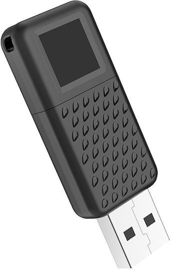 Hoco UD6 Intelligent 8GB USB 2.0 Stick Μαύρο