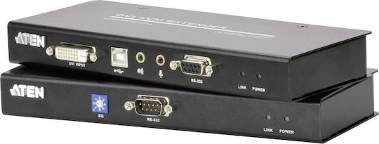 Aten CE600 KVM & Data Switch με Audio / DVI / RS-232