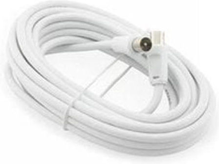 Sbox Antenna Cable Coax male - Coax female White 5m (RF-5) 1pcs