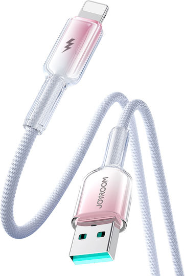 Joyroom Series USB-A zu Lightning Kabel 60W Weiß 1.2m