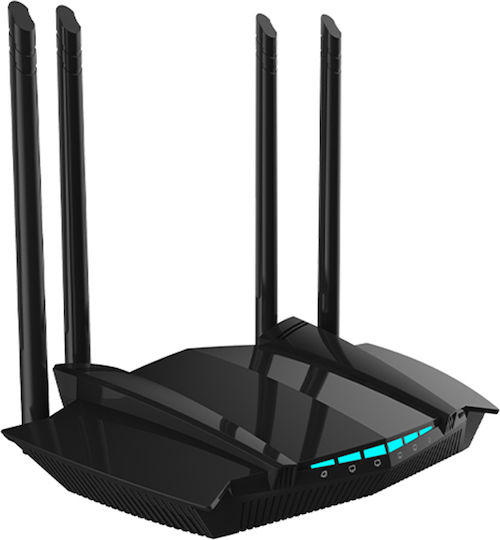 Pix-Link LV-AC22 Drahtlos Router Wi‑Fi 5 mit 4 Anschlüssen Ethernet