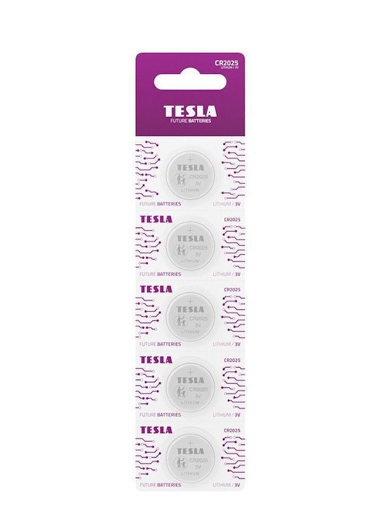 Evivak Lithium Watch Battery CR2025 3V 5pcs