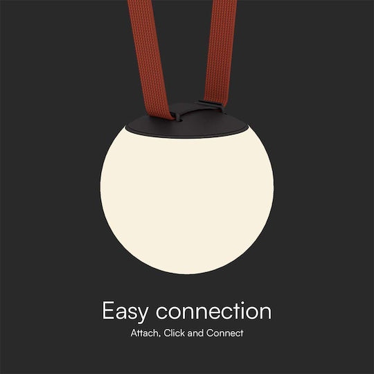 V-TAC V-TAC Hanging Ceiling Light Black LED with Warm White Light Rail 150x15x14.7cm