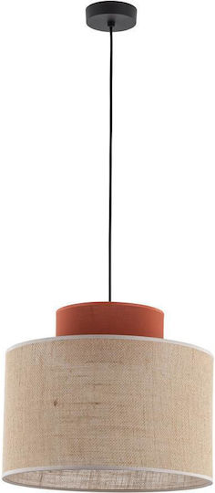TK Lighting Lustră Suspendată Roșu 20x160cm.