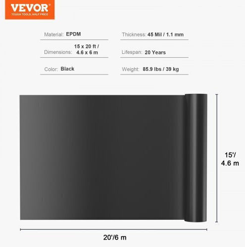 Vevor Pool Accessories Black