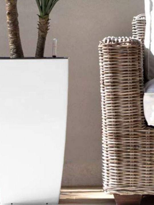 Atmosphera Tetra Planter Plastic Brown 36x36x66cm.