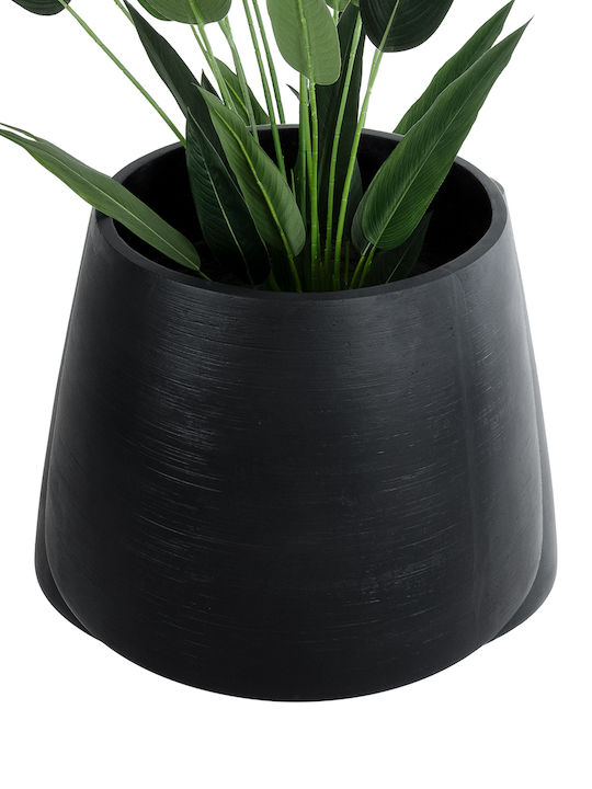 GloboStar Artificial Garden Tijuana Κασπώ Πολυεστερικό Μαύρο 82x82x90εκ.