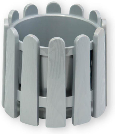 Viosarp Plastic Plant Pot Gray