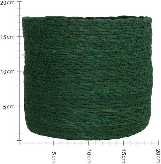 ArteLibre Planter Green 20x20x18cm.