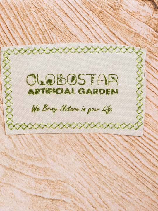 GloboStar Pandora Planter Polyester White with Stand 45x45x72cm.