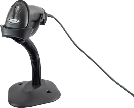 Zebra Ls2208 Handheld Scanner Wired with 1D Barcode Reading Capability