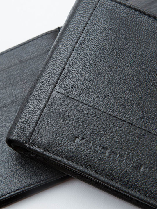 Leather Men's Wallet Classic Black