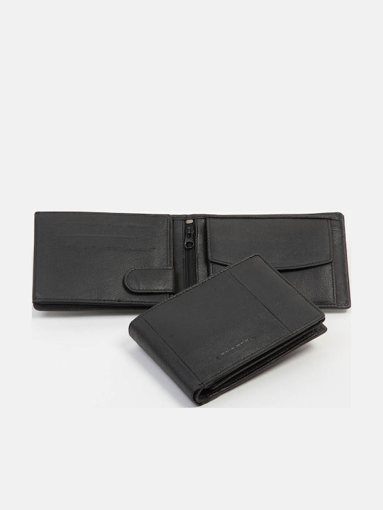 Leather Men's Wallet Classic Black