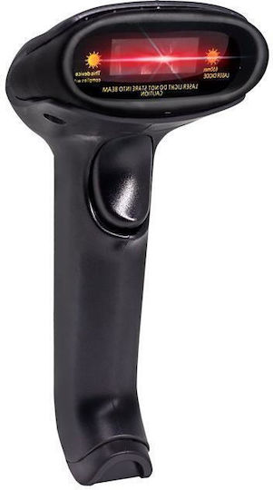 Tele MJ-679 Handheld Scanner Wired with 1D Barcode Reading Capability