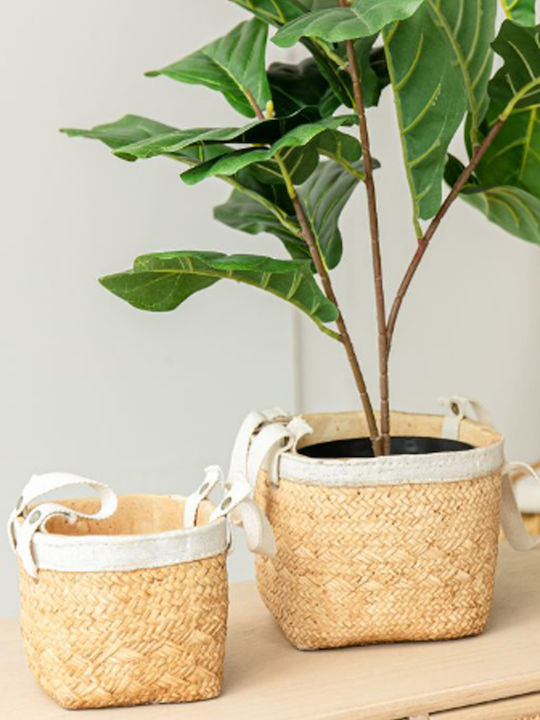 Artekko Planter Concrete Beige 16x16x14cm.