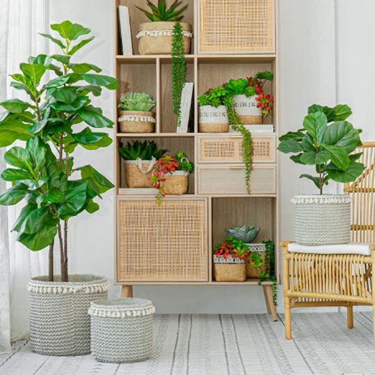 Artekko Planter Concrete Gray 27x27x25cm.