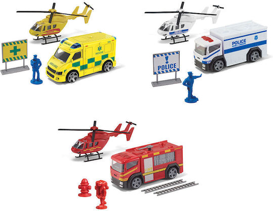 AS Set mit Hubschrauber für 3+ Jahre alt+ Jahre Feuerwehr