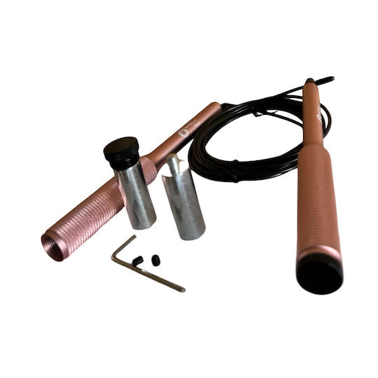 Wodproof Gear Σχοινάκι Ταχύτητας με Βάρος Ροζ