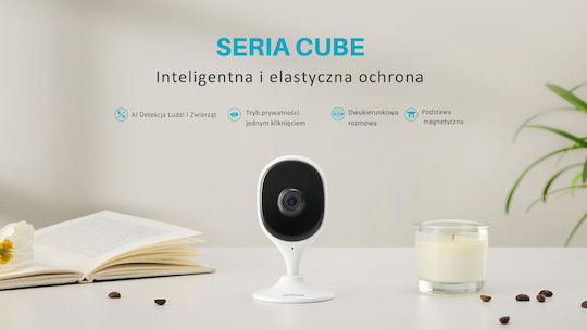Dahua C3A IP Überwachungskamera Wi-Fi Full HD+ 3MP mit Zwei-Wege-Kommunikation und Objektivgröße 2.4mm