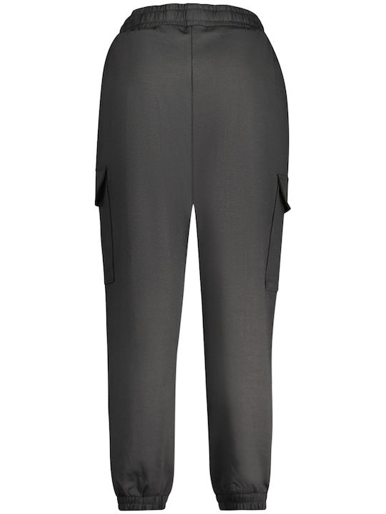 Guess Women's Cotton Trousers Black