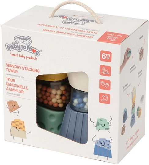 Baby to Love Stacking Toy with Sounds for 6++ Months