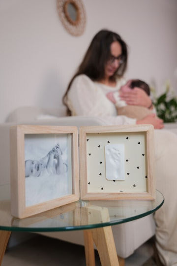 Petit Artichaut Baby Keepsake Frame made of Wood