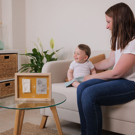 Petit Artichaut Erinnerungsrahmen für Babys aus Holz