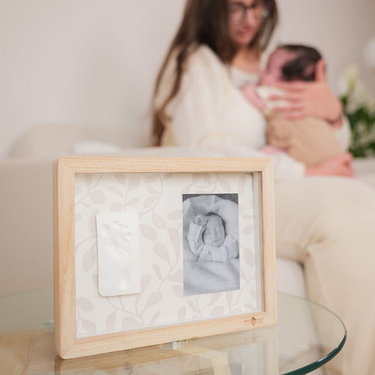 Petit Artichaut Ramă Suvenir pentru Bebeluși din Lemn
